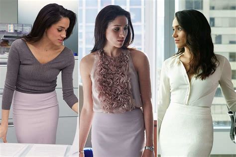 meghan markle ass suits|Meghan Markles Best Fashion Moments on Suits